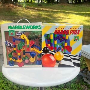 Marbleworks by Discovery Toys Marble run set of 2 with GrandPrix
